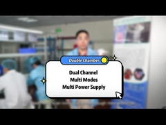 কাশির জন্য 3μm কফ মেশ নেবুলাইজার পোর্টেবল ব্যাটারি ডুয়াল চ্যানেল মোড