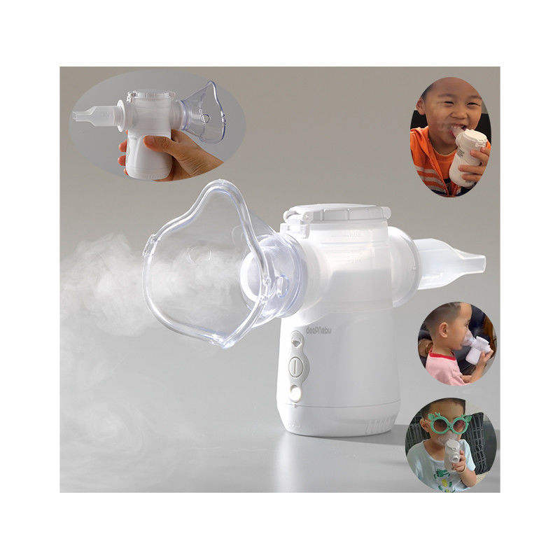হোম হটেস্ট নীরব বহনযোগ্য কুয়াশা Nebulizer মেশিন ব্যাটারি হাঁপানি ইনহেলার জাল Nebulizer বাচ্চাদের জন্য