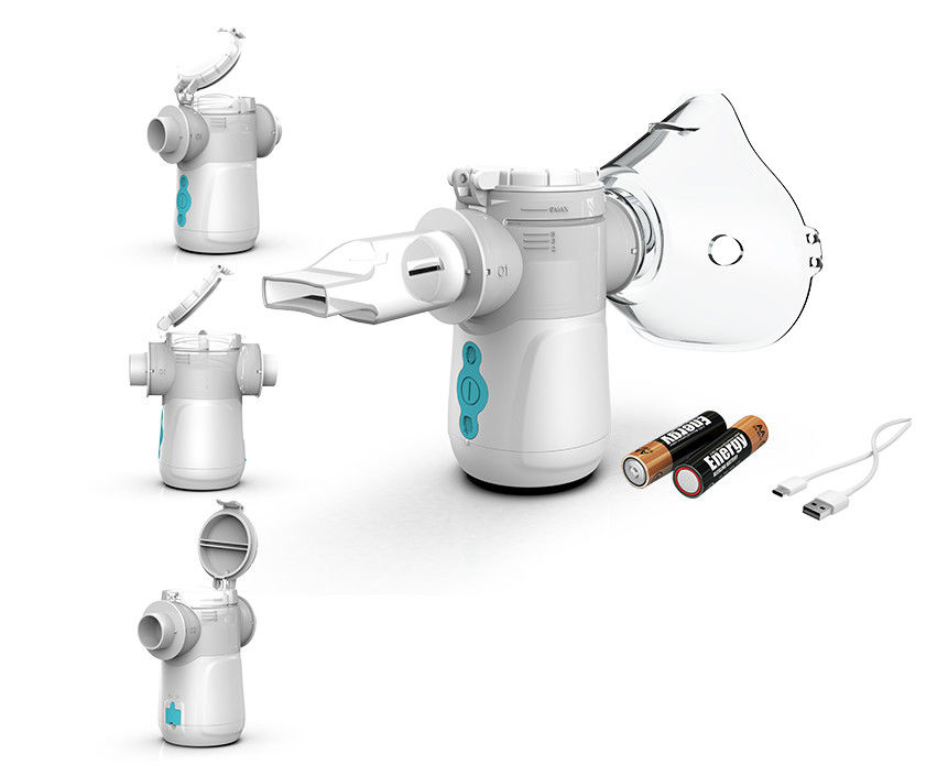 হোম হটেস্ট নীরব বহনযোগ্য কুয়াশা Nebulizer মেশিন ব্যাটারি হাঁপানি ইনহেলার জাল Nebulizer বাচ্চাদের জন্য