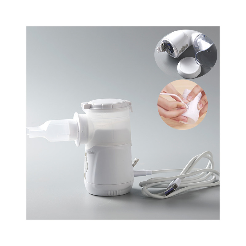 ডুয়াল চেম্বার পোর্টেবল মেডিকেল মেশ নেবুলাইজার 3.03μM MMAD COPD ব্রঙ্কিওলসের জন্য