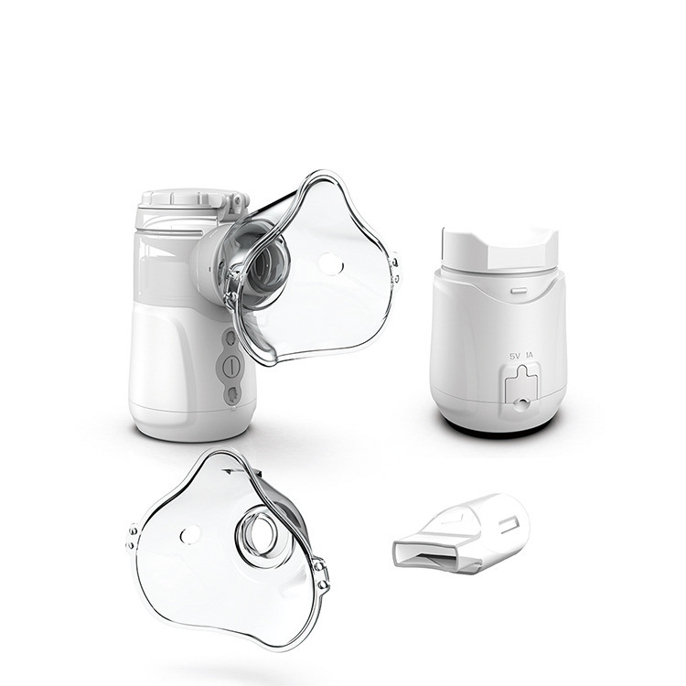 প্রকার-সি ইউএসবি পোর্টেবল ইনহেলার নেবুলাইজার প্রবাহ হার 0.2-0.5ml/min