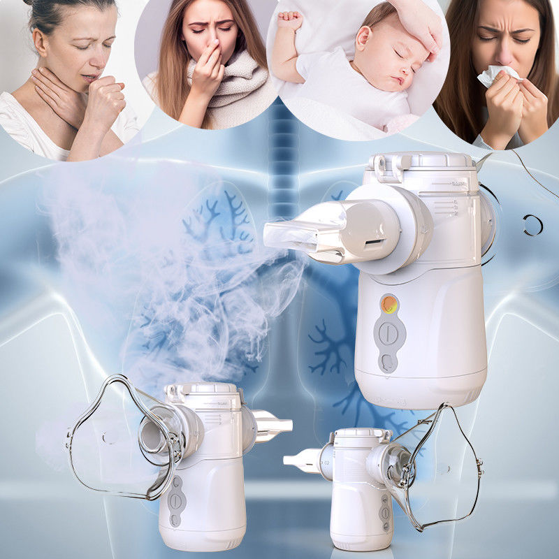 শ্বাসযন্ত্রের রোগের জন্য 1-4μm Mesh Vibrator Inhaler With Mesh Membrane Vibrator